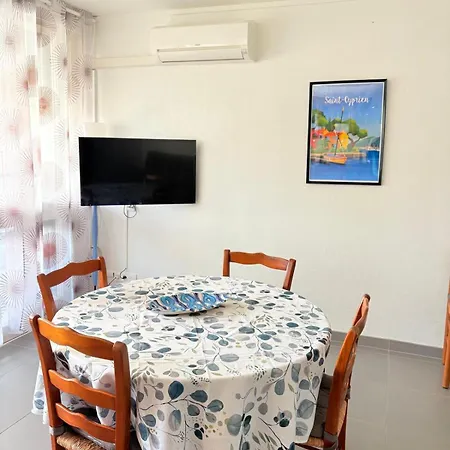 St Cyprien 5 Personnes Proche Port Saint-Cyprien (Pyrenees-Orientales)
